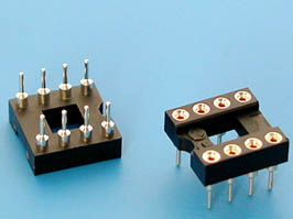 dip-8-s-m, панель цанговая DIP-8-S-M, панель цанговая