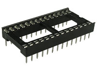 scl-28, панель dip-28 шир. (ds1009-28aw) SCL-28, панель DIP-28 шир. (DS1009-28AW)