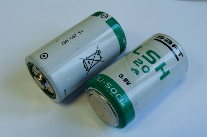 lsh20, элемент питания литиевый LSH20, элемент питания литиевый