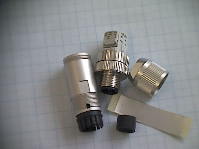 sacc-m12msd-4q sh, соединитель SACC-M12MSD-4Q SH, соединитель