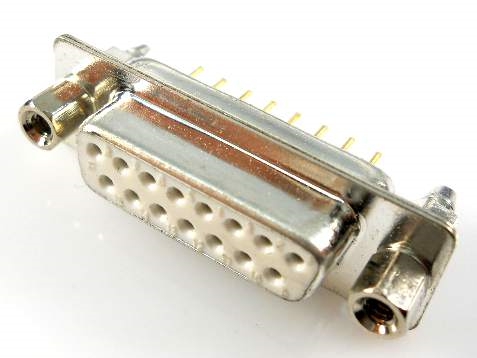 dbs-15f, разъём d-sub DBS-15F, разъём D-SUB