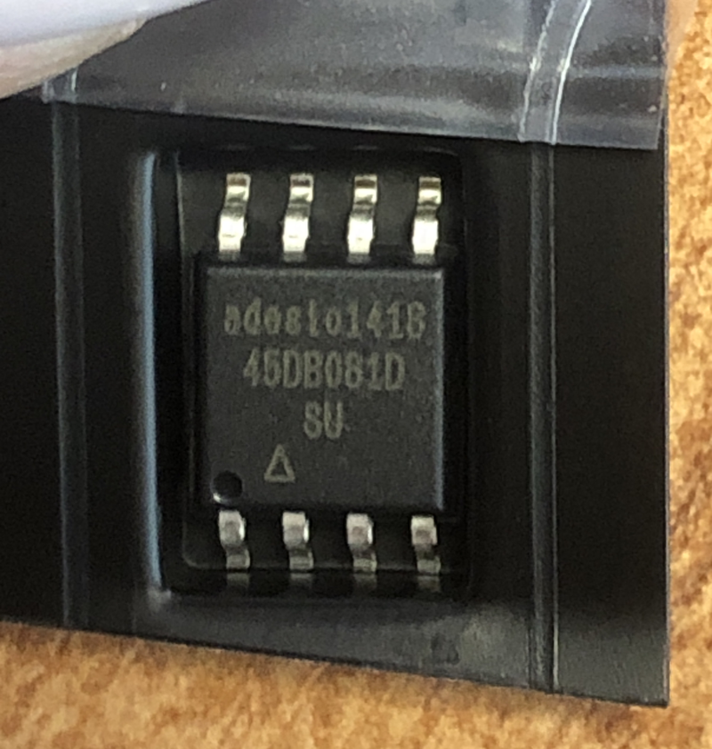 AT45DB081D-SU-SL383-AD, микросхема