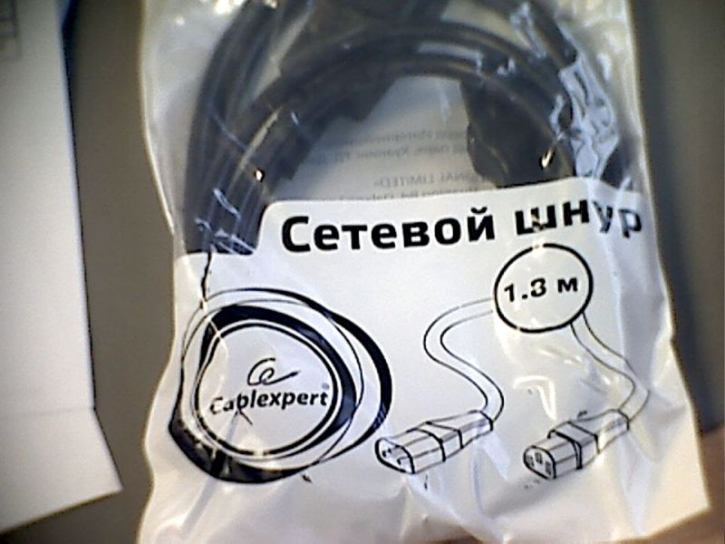 PC-189 кабель питания, сист.блок-монитор, 1.8м