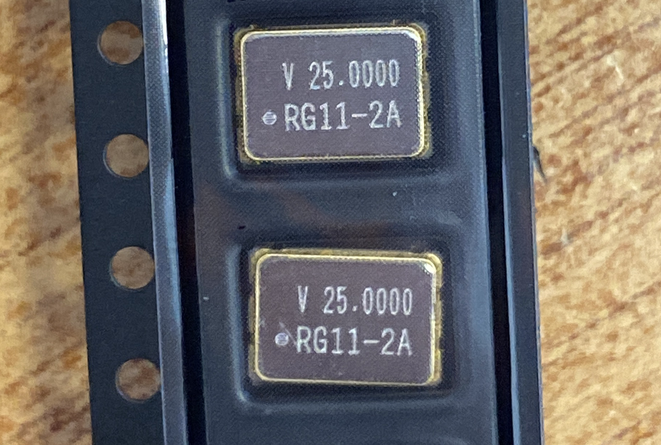 KXO-V97 25.0 MHz, кварц. генератор