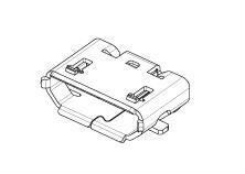 47346-0001, разъем micro usb экранированный, тип b, usb 2.0 47346-0001, разъем Micro USB экранированный, тип B, USB 2.0