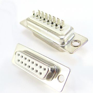 db-15f, разъём d-sub white DB-15F, разъём D-sub white