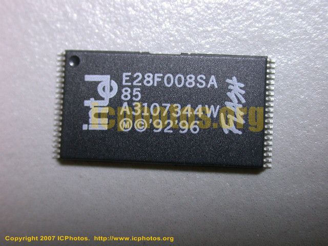 e28f008sa-85, микросхема E28F008SA-85, микросхема