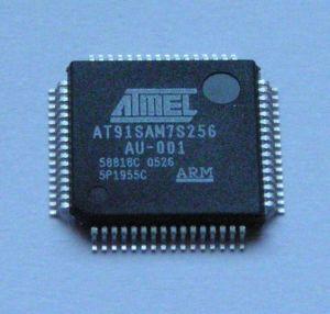 at91sam7s256-au-001, микросхема AT91SAM7S256-AU-001, микросхема