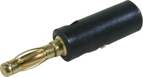 bp-214, штекер 'banana' черный BP-214, штекер 'Banana' черный