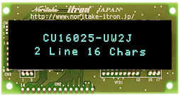cu16025-uw2j, дисплей CU16025-UW2J, дисплей