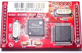 wiz100sr, модуль ethernet-rs232 WIZ100SR, модуль Ethernet-RS232
