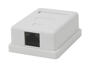na212, розетка комп. rj-45 (8p8c), кат. 5е, одинарн. внешн. NA212, розетка комп. RJ-45 (8P8C), кат. 5е, одинарн. внешн.