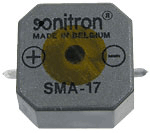 sma-17lc-s, пьезоизлучатель с ген. 17мм smd SMA-17LC-S, пьезоизлучатель с ген. 17мм SMD