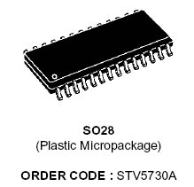 stv5730a, микросхема STV5730A, микросхема