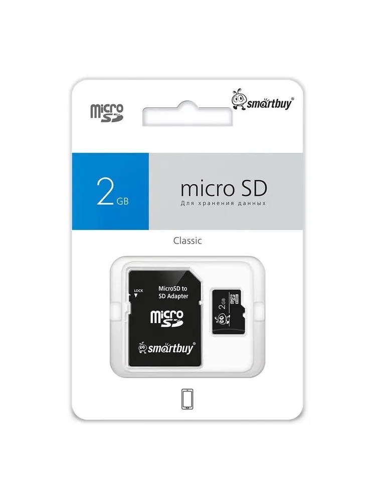sb2gbsd-01, карта памяти microsd 2 gb SB2GBSD-01, карта памяти MicroSD 2 Gb