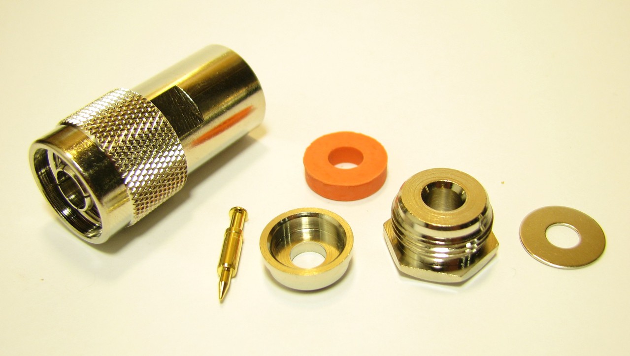 SMA-S58P, разъем под RG-58 пайка