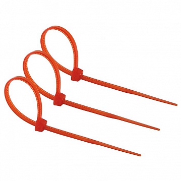 sq0515-0347, хомут 2,5х150 нейлон красный (25шт) SQ0515-0347, хомут 2,5х150 нейлон красный (25шт)