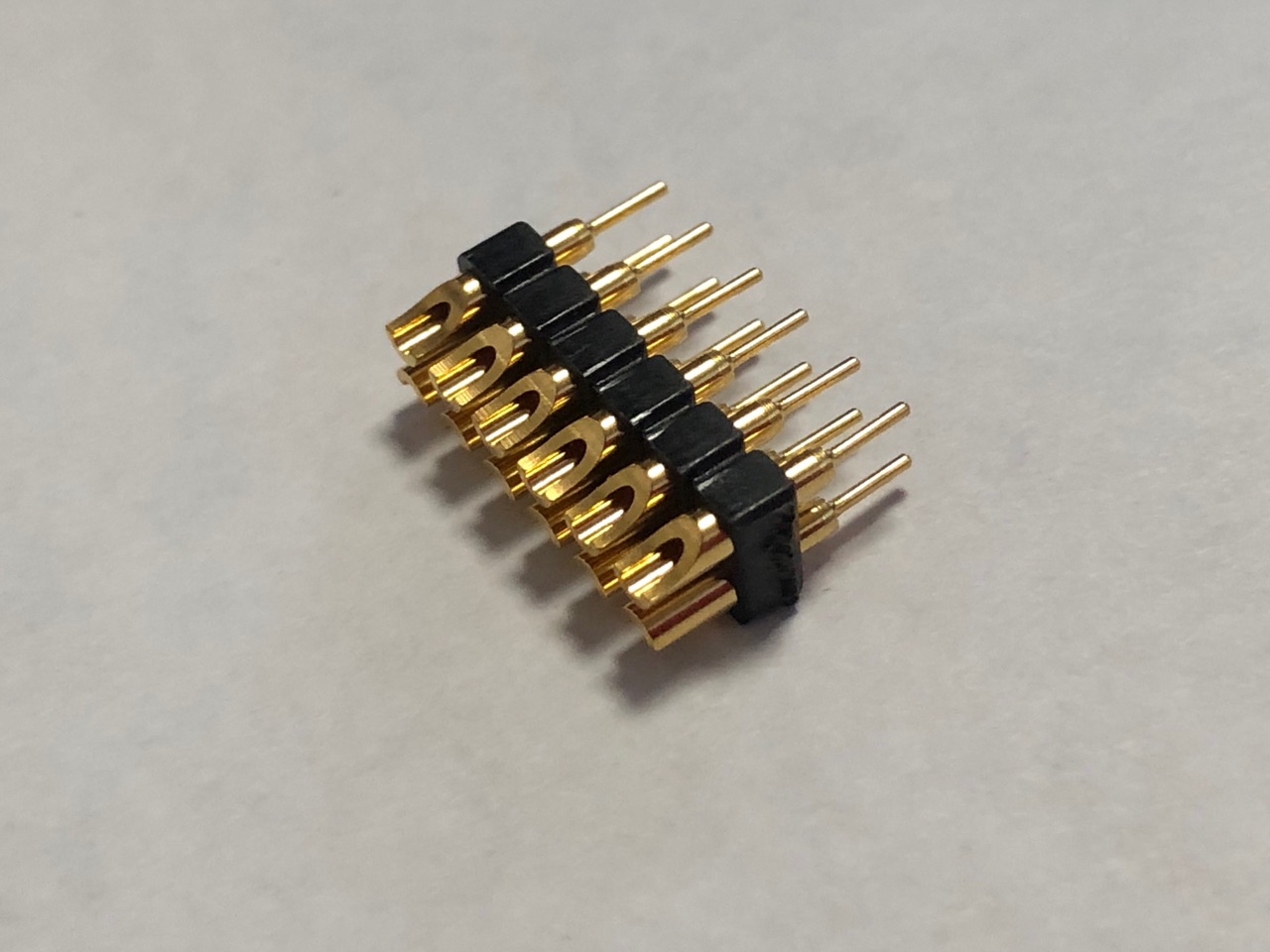 MK-204-12-G, вилка 2.54, gold-plated