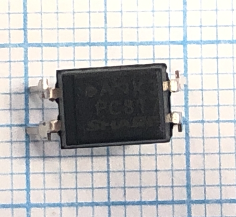 pc817a (pc817x1), оптрон PC817A (PC817X1), оптрон