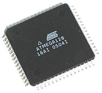atmega128-16fai, микросхема ATmega128-16FAI, микросхема
