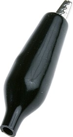 8-0026 black, зажим "крокодил" 5а длина 35мм 8-0026 black, зажим "крокодил" 5А длина 35мм
