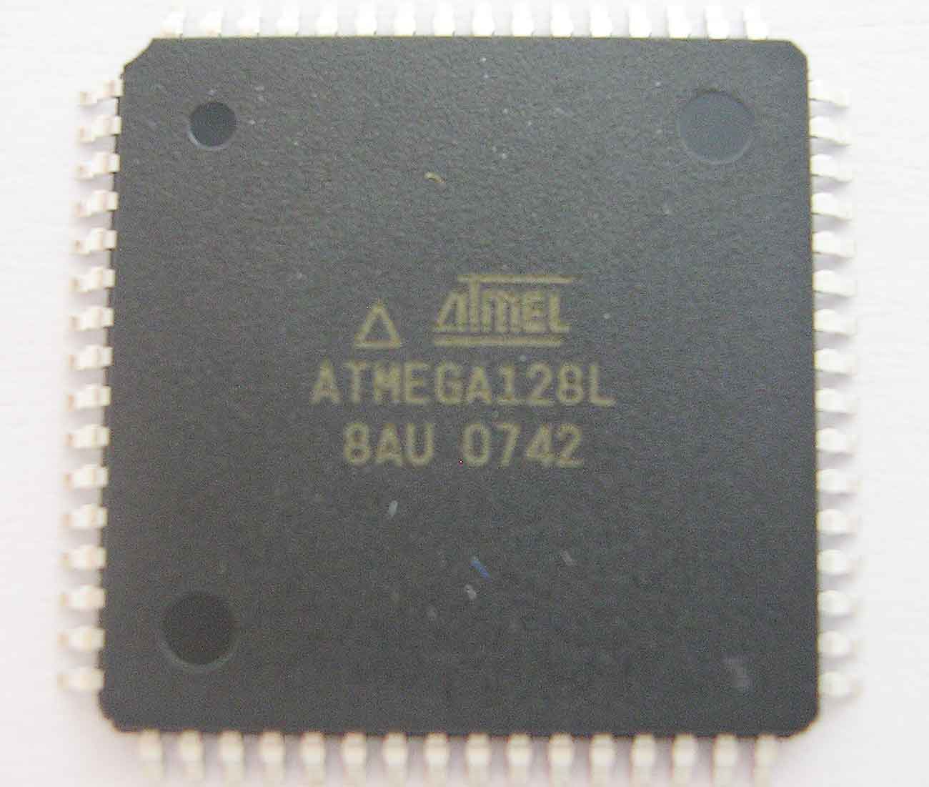 atmega128l-8au, микросхема ATmega128L-8AU, микросхема