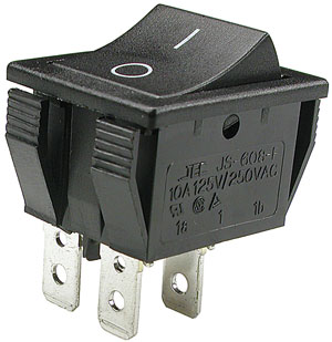 js608a, выключатель черный JS608A, выключатель черный