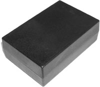 box ka-10, корпус пластик 118х78х40 мм., черный BOX KA-10, корпус пластик 118х78х40 мм., черный