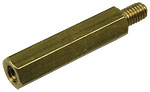 pchsn4-25 mm м4, латунь, шестигр.стойка для п/плат PCHSN4-25 mm М4, латунь, шестигр.стойка для п/плат