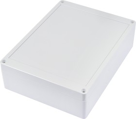 g2119, корпус для рэа 200х150х55мм, пластик, светло-серый G2119, корпус для РЭА 200х150х55мм, пластик, светло-серый