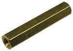 pchss-25 mm, м3, латунь, шестигранная стойка для печатных плат PCHSS-25 mm, М3, латунь, шестигранная стойка для печатных плат