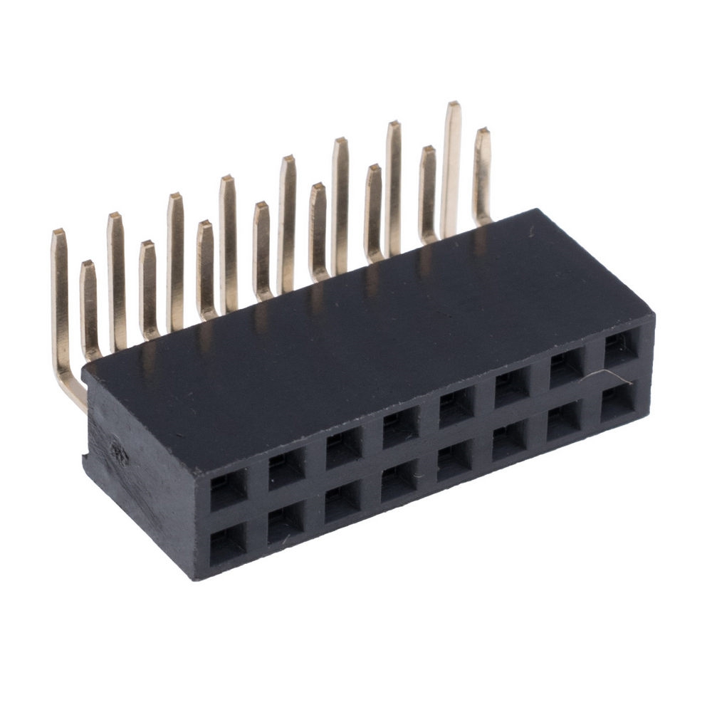 pbd 2х16r (pbd-32r), гн. в плату угл. PBD 2х16R (PBD-32R), гн. в плату угл.