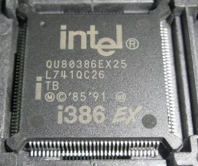 qu80386extb25, микросхема mpu i386 25mhz QU80386EXTB25, микросхема MPU I386 25MHZ