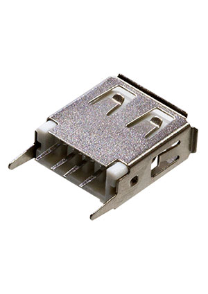 USBA-1V, разъем USB-A вертикальный