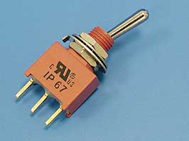 PST-121A, тумблер мини 3 конт.