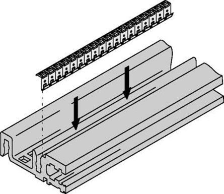 24560-245, контактная эмс-пружина 84te 10шт 24560-245, контактная ЭМС-пружина 84TE 10шт