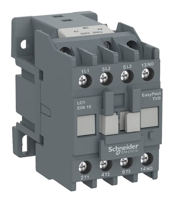 LC1E1210M5, контактор E 1НО 12А 400В AC3 220В 50ГЦ