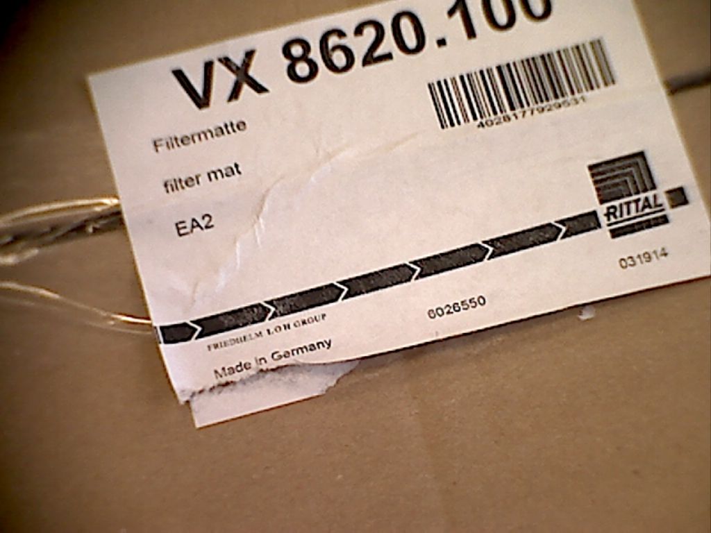 8620100, vx фильтрующая прокладка цоколя 2м 1шт 8620100, VX Фильтрующая прокладка цоколя 2м 1шт