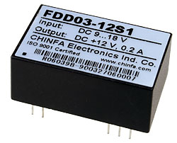 fdd03-12s1, dc/dc-конвертор FDD03-12S1, DC/DC-конвертор