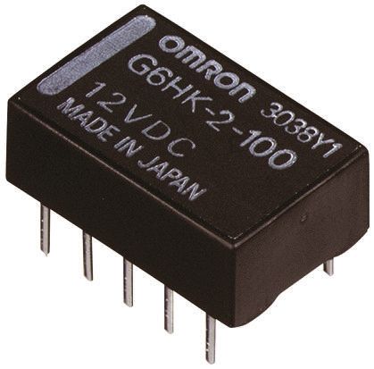 G6HK-2-100-12DC, реле