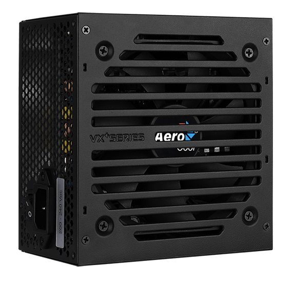 Блок питания AEROCOOL VX-450 PLUS, 450Вт, 120мм, черный, retail
