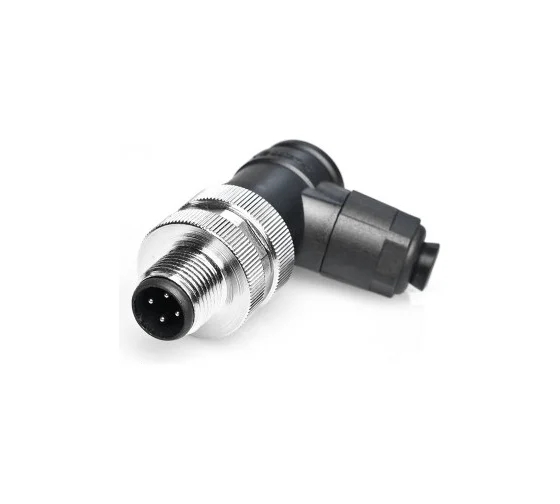 m12-m04s, вилка угловая с клеммником velledq M12-M04S, вилка угловая с клеммником VELLEDQ