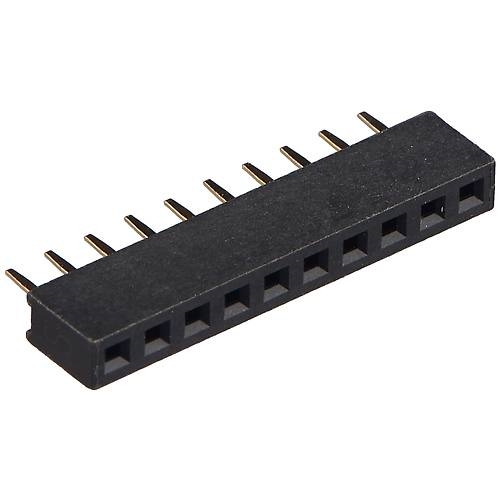 PBS2-1x10 гн. в пл. однорядное, шаг 2,00мм