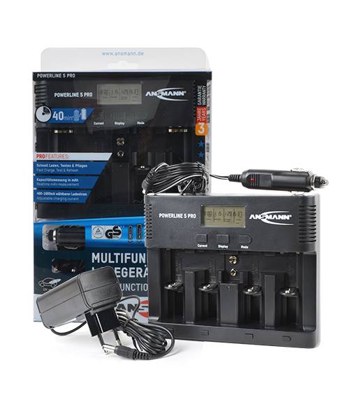 powerline 5 pro bl1 (1001-0018) зарядное устройство ansmann PowerLine 5 PRO BL1 (1001-0018) зарядное устройство ANSMANN