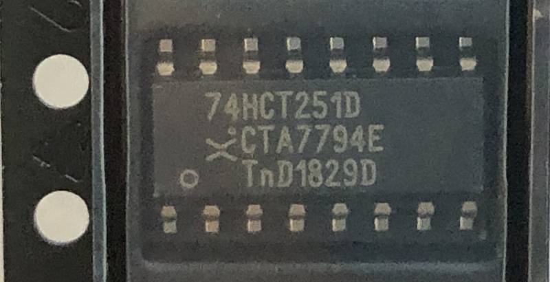 74hct251d.653, микросхема 74HCT251D.653, микросхема