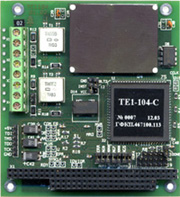 ТЕ1-104-С, плата сопряжения