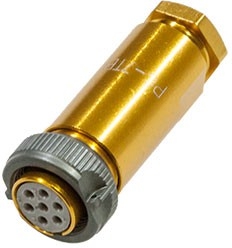l-kls15-rcs01-pc7t, розетка рс7тв с кожухом на кабель L-KLS15-RCS01-PC7T, Розетка РС7ТВ с кожухом на кабель