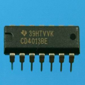 cd4013be, микросхема CD4013BE, микросхема
