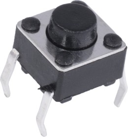kls7-ts6601-5.0-180, кнопка тактовая прямая KLS7-TS6601-5.0-180, кнопка тактовая прямая