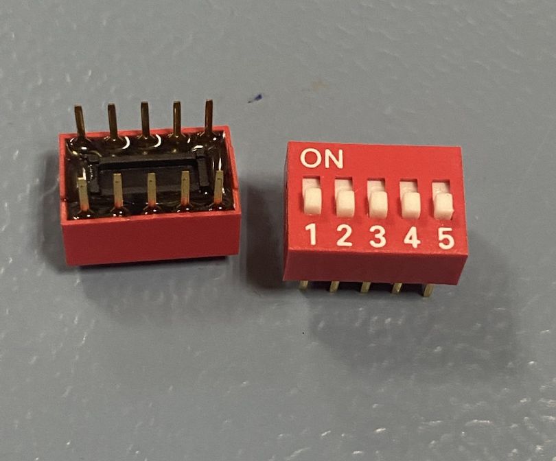 ds-05 (swd1-5), dip переключатель DS-05 (SWD1-5), DIP переключатель